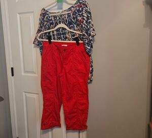 BEACH LUNCH ORANGE.  MAURICE